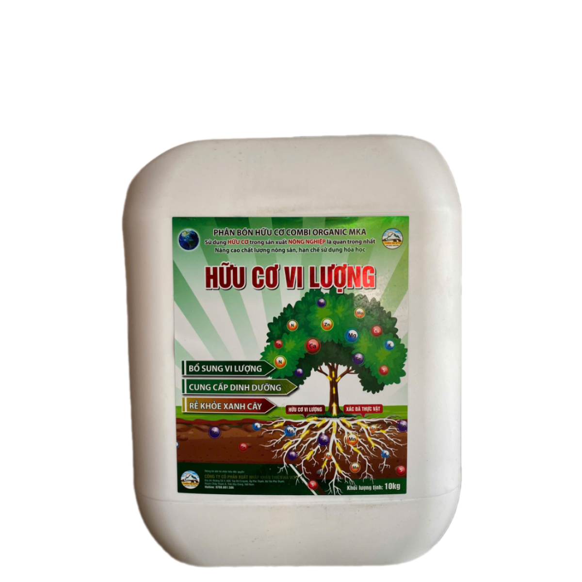 HỮU CƠ VI LƯỢNG 10L – COMBI ORGANIC MKA
