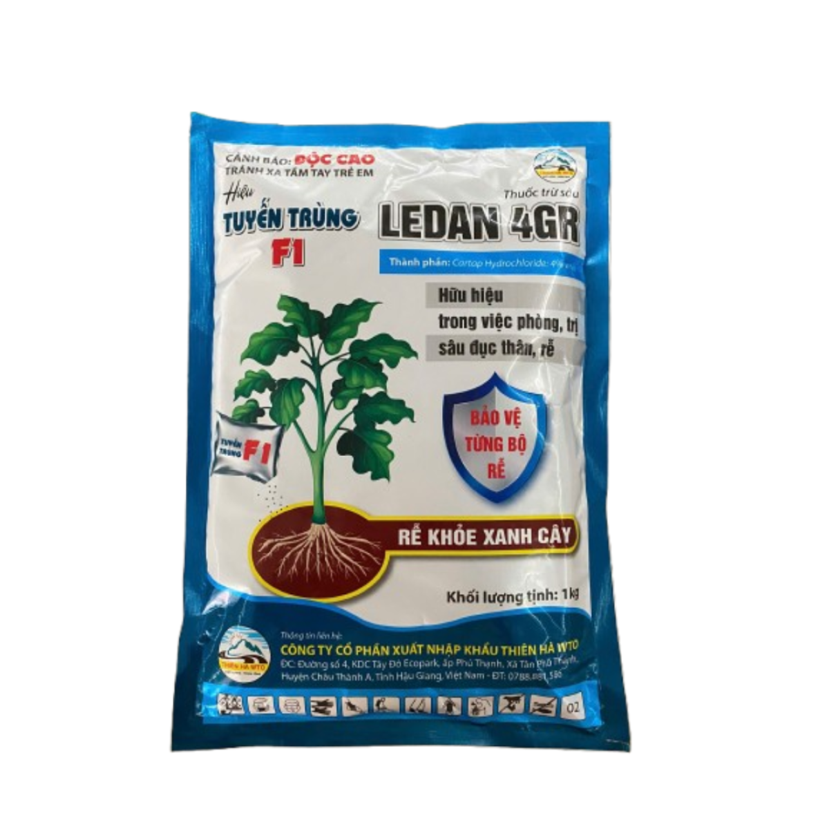 Tuyến trùng F1(Ledan 4gr)