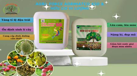AGRI FORCE 620 & HỮU CƠ VI LƯỢNG - GIẢI PHÁP TỐI ƯU CHO CÂY TRỒNG TRONG BỐI CẢNH KHÍ HẬU BIẾN ĐỔI